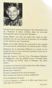 Chroniques digestes et indigestes.