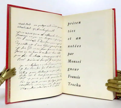 Les lettres du Saint curé d'Ars [suivi de] La vie du Curé d'Ars. . Curé d'Ars, Van der Meersch Maxence, Trochu Francis: 