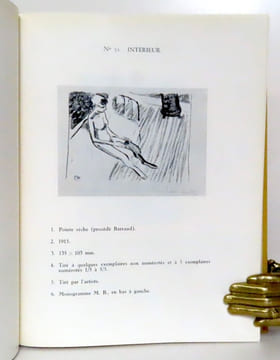Catalogue illustré de l'oeuvre gravé et lithographié de Maurice Barraud. . [Barraud Maurice] Pierre Cailler et Henri Darel: 