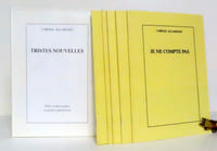Tristes nouvelles. Je ne compte pas - Marie-Geneviève - Un dimanche de printemps - Aube - Au cours Morier. 