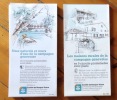 Les maisons rurales de la campagne genevoise / Sites naturels et cours d'eau de la campagne genevoise. 9 / 8 circuits-promenades avec plans. . ...