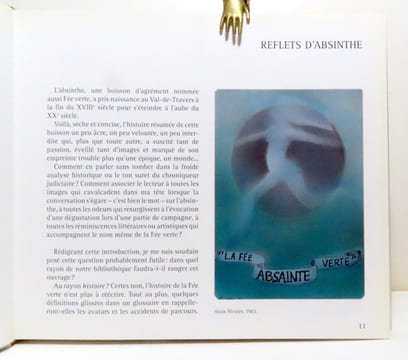 L'Absinthe - arôme d'apocalypse. . Delachaux Pierre-André: