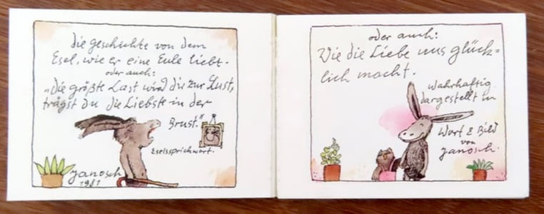 Der Esel & die Eule.