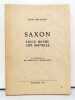 Saxon. Vieux bourg, cité nouvelle. . Delaloye Louis: 