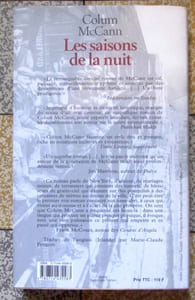 Les Saisons de la nuit.