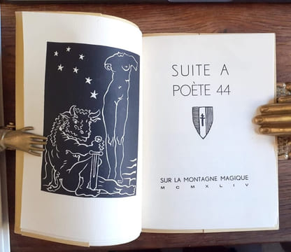 Suite à Poète 44. . [Aragon Louis]: 