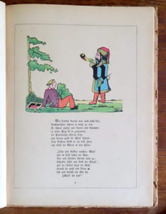 Bastian der Faulpelz. Eine Bildergeschichte für Kinder verzeichnet und gereimt von dem Verfasser des Struwwelpeter Dr. Heinrich Hoffmann. Sechzehnte Auflage