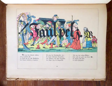 Bastian der Faulpelz. Eine Bildergeschichte für Kinder verzeichnet und gereimt von dem Verfasser des Struwwelpeter Dr. Heinrich Hoffmann. Sechzehnte ...