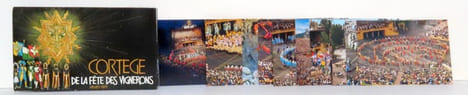 Cortège de la Fête des Vignerons, Vevey 1977 [avec] 11 cartes postales de la Fête. . Deblüe Henri, Monod Jean: 