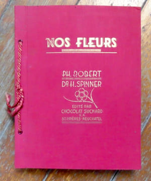 Nos fleurs. 48 planches en couleurs du peintre Philippe Robert, 135 monographies de fleurs. . Robert Philippe, Spinner Henri: