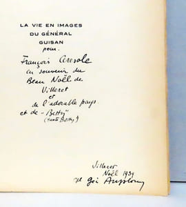 La vie en images du Général Guisan dessinée par le caporal Géa Augsbourg.