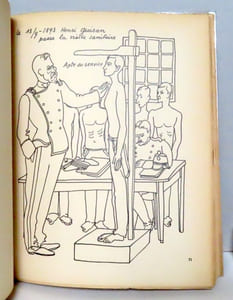 La vie en images du Général Guisan dessinée par le caporal Géa Augsbourg.