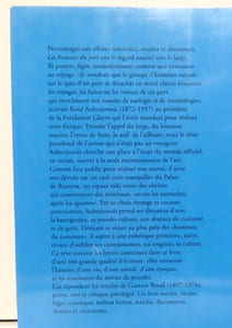 Avant les autruches, après les iguanes. . . Lettres à Gustave Roud 1922-1954.