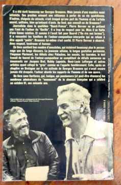 Georges Brassens. La marguerite et le chrysanthème. . [Brassens] Pierre Berruer: 