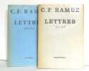 C. F. Ramuz. Lettres. I: 1900-1918 - II: 1919-1947. . Ramuz Charles Ferdinand, Ansermet Ernest, Bovy Adrien, Reynold Gonzague de et al.: 