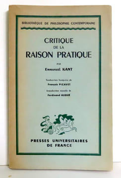 Critique de la raison pratique. . Kant Emmanuel: 