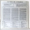 La voix de C. F. Ramuz. Passage du poète - Trajet du taupier - Chant de notre Rhône - Pully 1940 - Aline - Farinet - Derborence - Hommage au Major. . ...