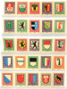 Reproductions de timbres des armoiries cantonales suisses, 1918 à 1926. . [Pro Junventute]: 