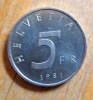 Pièce commémorative 5 francs suisses / 500 ans de la Convention de Stans. . Wirth Kurt: 
