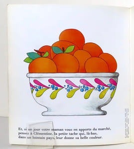 Clémentine la petite tache.
