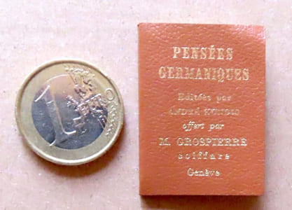 Pensées germaniques.