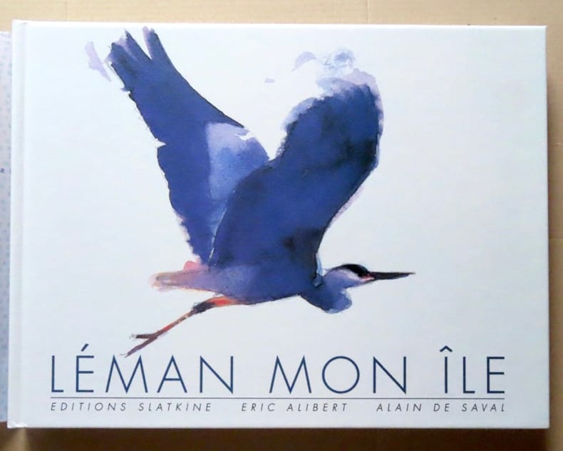 Alibert Eric (ill.), Saval Alain de: - Léman mon île. - Livre Rare Book