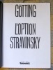 L'option Stravinsky. . Götting Jean-Claude; Loustal (préface):