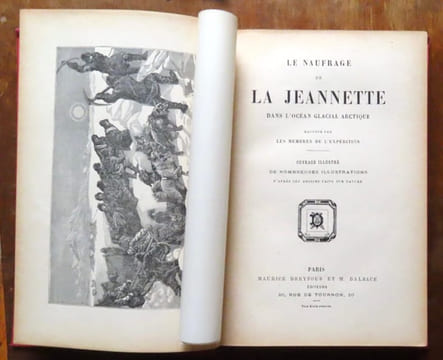 Le naufrage de la Jeannette dans l'océan glacial arctique raconté par les membres de l'expédition. . undefined