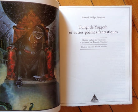 Fungi de Yuggoth et autres poèmes fantastiques. . Lovecraft Howard Phillips, Jean-Michel Nicolet, François Truchaud (choix, présentation et ...