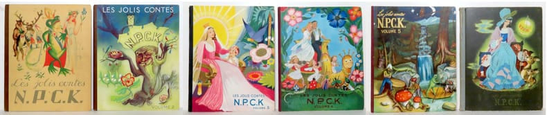 Les jolis contes N.P.C.K., volumes 1 à 6. 