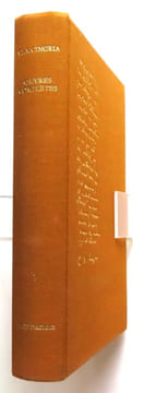 Oeuvres complètes I. Proses - Les autobiographies de Brunon Pomposo - Musicologie - Chroniques. . Cingria Charles-Albert: