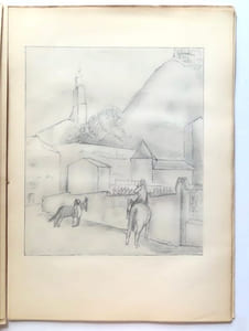 René Auberjonois. Dessins accompagnés d'un commentaire de Paul Budry.