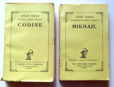 Codine - Enfance d'Adrien Zograffi / Mikhaïl - Adolescence d'Adrien Zograffi.