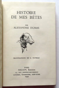 Histoire de mes bêtes.