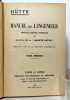 Manuel de l'ingénieur. Nouvelle édition française du manuel de la société Hütte, traduit sur la 24e édition allemande. Tomes I & II. . Hütte: 