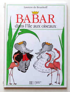 Babar dans l'île aux oiseaux.