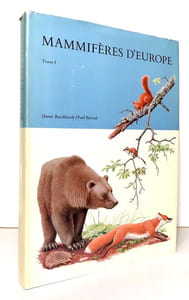 Mammifères d'Europe. I: Insectivores, chauves-souris, primates, lièvres, etc.