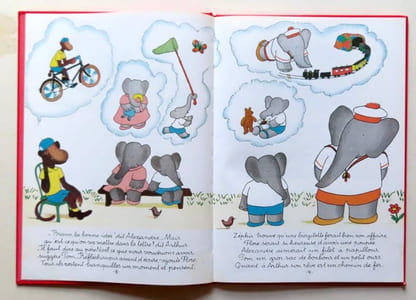 Babar et le Père Noël.