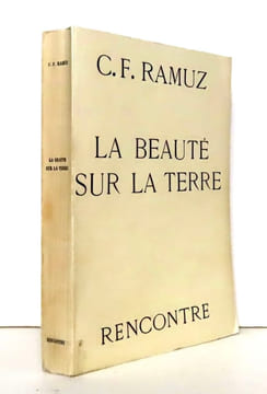 La beauté sur la terre. . Ramuz Charles Ferdinand: