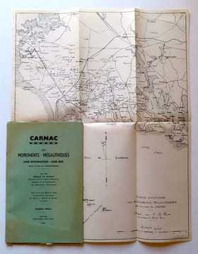 Carnac - Les monuments mégalithiques. Leur destination, leur âge. . Le Rouzic Zacharie, Jacq Maurice: 