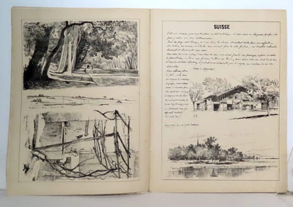 En voyageant. Notes et croquis - France - Italie - Suisse.