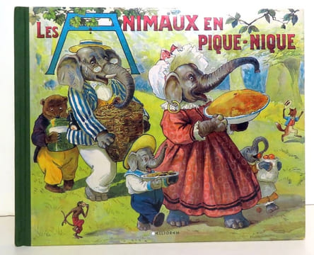 Les animaux en pique-nique. . Jacquin, G.H. Thompson: