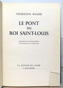 Le pont du Roi Saint-Louis. 
