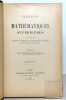 Eléments de mathématiques supérieures à l'usage des physiciens, des chimistes et ingénieurs et des élèves des facultés des sciences. . Vogt H.: 