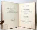 Lettres inédites à Juste Constant de Rebecque 1795-1812. Publiées par Gustave Rudler, Professeur de littérature à l'Université d'Oyford. . Staël ...