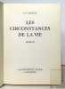 Les circonstances de la vie. Roman. . Ramuz Charles Ferdinand: 