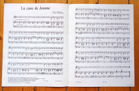 La cane de Jeanne.