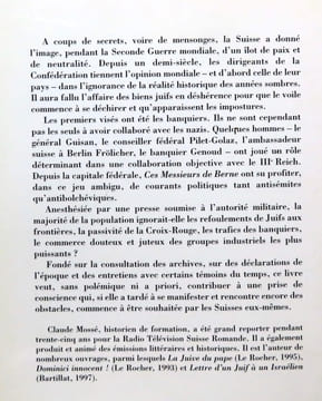 Ces Messieurs de Berne 1939-1945. . Mossé Claude: