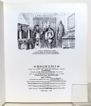 L'Absinthe. Histoire de la Fée verte - Arts et traditions populaires. . Delahaye Marie-Claude:
