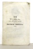 Loi du 6 juin 1829, sur quelques points de la procédure criminelle. . [Droit]: 
